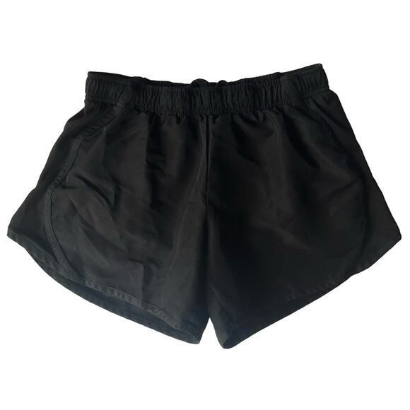 Danskin Women’s Casual Workout Shorts size S (4-6), Solid Black, with Liner - Picture 1 of 10